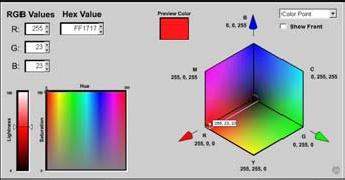 Gray Spaces - sivinski prostor (enobarvni monitorji in enobarvni tisk) Barvni prostori osnovani na RGB