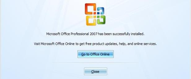 click Go to Office Online. Follow the instructions to update Excel 2007 or Office 2007.