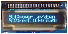 On the OLED display, you should see the display shown in Figure 1-5.