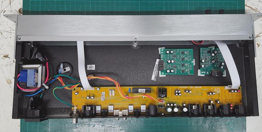 upgrade PCBs in the case using the self-adhesive