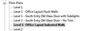Building Information Modeling and Revit Basics 53. In the Properties pane: Select Edit Visibilities/Graphics Overrides. 54. Activate the Design Options tab.