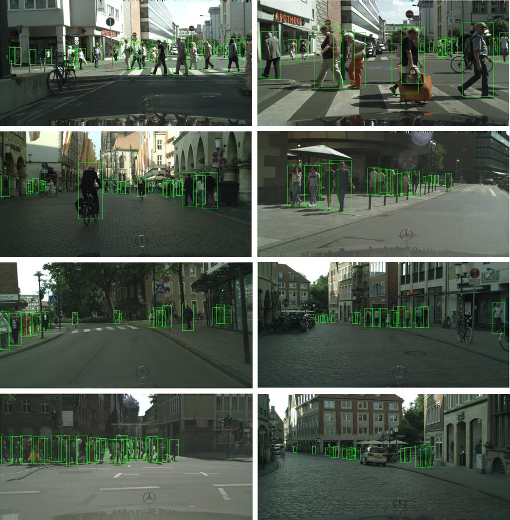 Figure 10. More examples on CityPersons dataset.