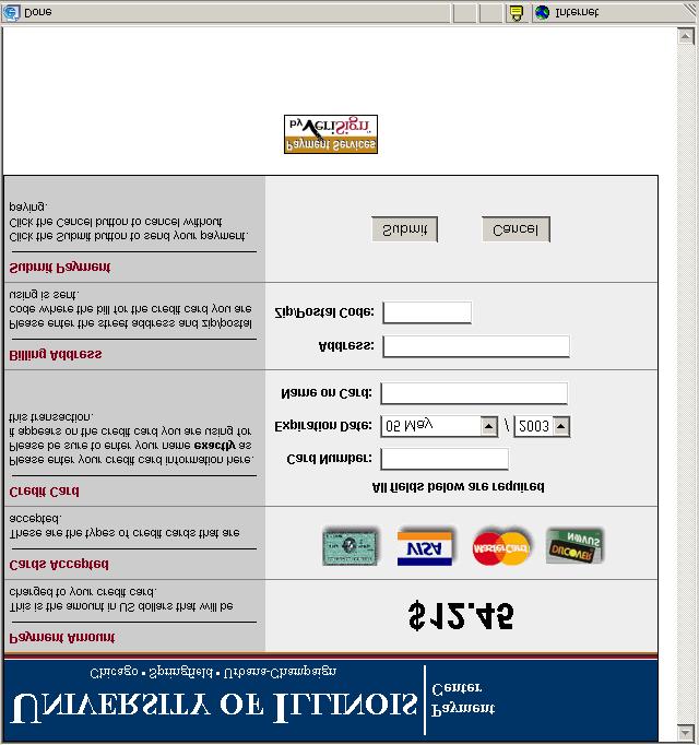 Getting Started with Online Payments Page 6 of 10 Optional Customization Currently, the only optional customization is the ability to change the look and feel of the payment pages.