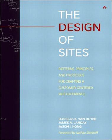 Web Design Patterns Communicate design problems & solutions how to make e-commerce sites where people return & buy