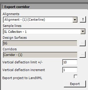 3. Fill in the parameters as shown in the figure below, press Export.