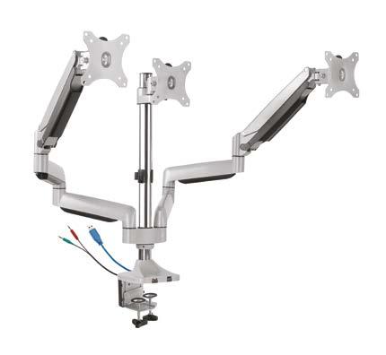 Monitor Arms Gas Spring EMA10-C12 EMA10-C24 Single Arm Screen size 13-32 and weight capacity 1-9kg Mounting