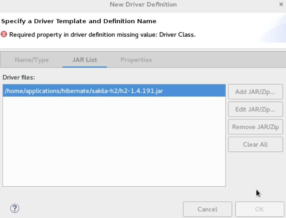 CHAPTER 3. DEVELOPING FIRST APPLICATIONS WITH DEVELOPER STUDIO TOOLS 6. In the New Connection Profile window: a. Click Generic JDBC. b. In the Name field, type sakila. 7. Click Next. 8.