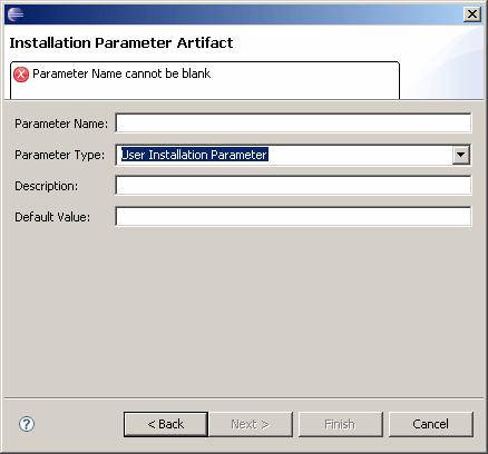 Managing Permission Sets (ACLs) 4. Enter a name for the ACL entry owner in the Parameter name field. You may also enter an optional description and a default value.