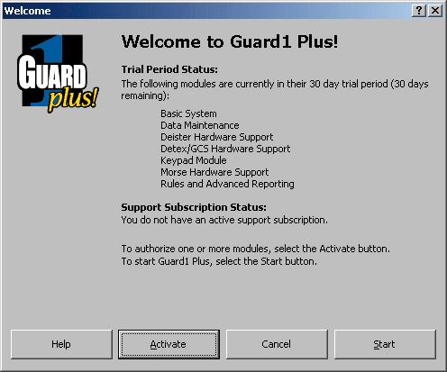 5 GUARD1 PLUS Quick Tour Here are some highlights of GUARD1 PLUS. More detailed information is found in the online documentation in GUARD1 PLUS Help.