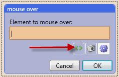 When you run the script you will get the desired mouseover effect that will