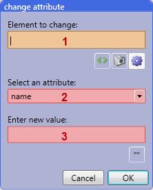 scripting area: You will then see 3 parameters: The first step is to choose