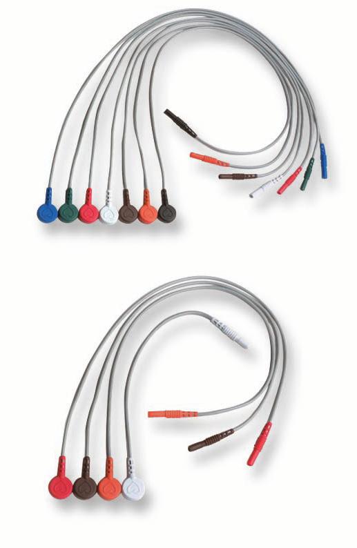 Holter Recording Recorder Lead Wires 25452-513 Snap Lead Wire Set (red, white, green, black and brown) 25452-533 PURCHASING UNIT=2/Pack Snap Lead Wires - 36 long for X and Z-lead placement 25452-519