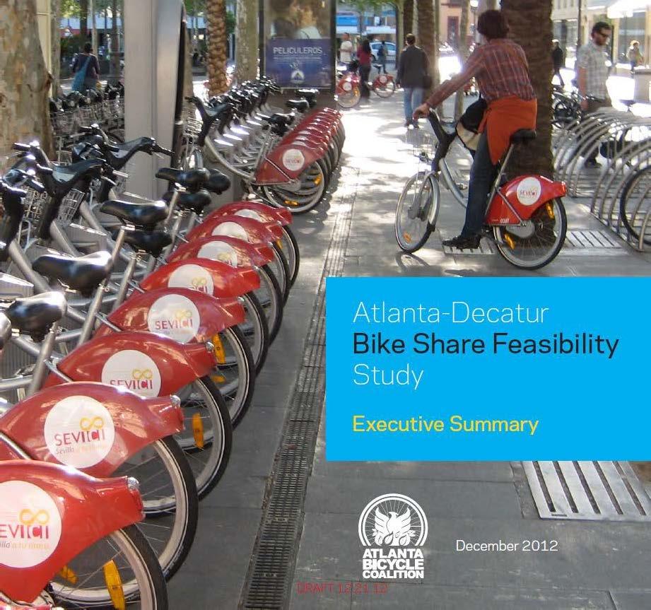ATLANTA BIKE SHARE Contract with interested vendor being considered