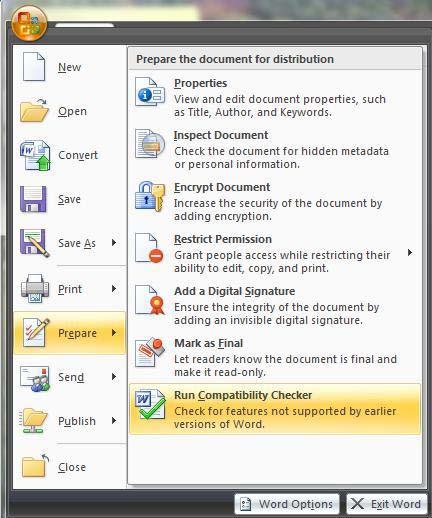 UNDERSTANDING AND USING NEW FILE FORMATS All the Office 2007 programs use new default file formats based on the Extensible Markup Language (XML).