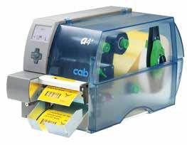 Accessories - cutting, perforating, stacking labels 5.1 5.2 Cutter CU The cutter is used to cut paper, self-adhesive labels, cardboard, textiles or plastics and heat shrink tubes.