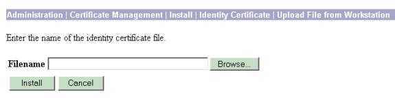 Note: Complete these steps to generate a new certificate if the Certificate fails. a. Select Administration > Certificate Management. b.
