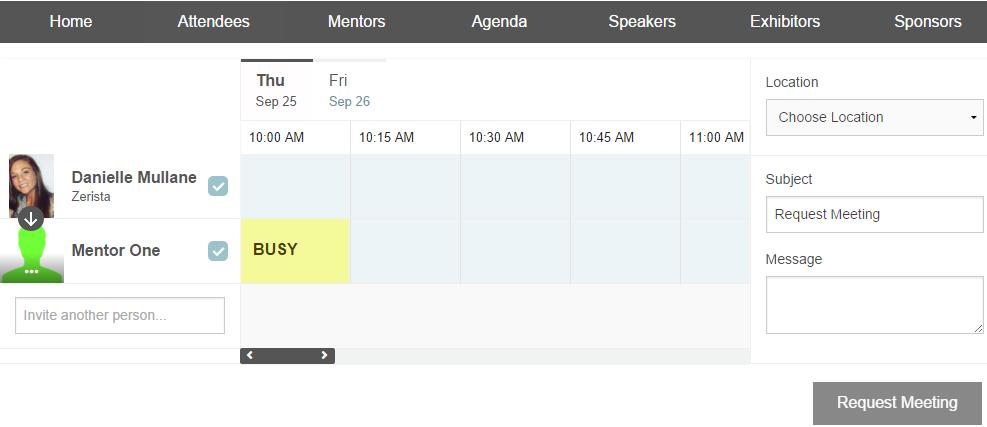 4. Once you click on the calendar icon, you ll be taken to the meeting editor page.