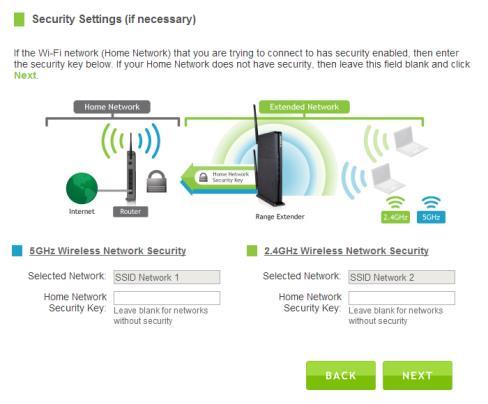 Connecting to a Secure Network If the wireless network(s) you are trying to repeat has wireless security enabled, you will be