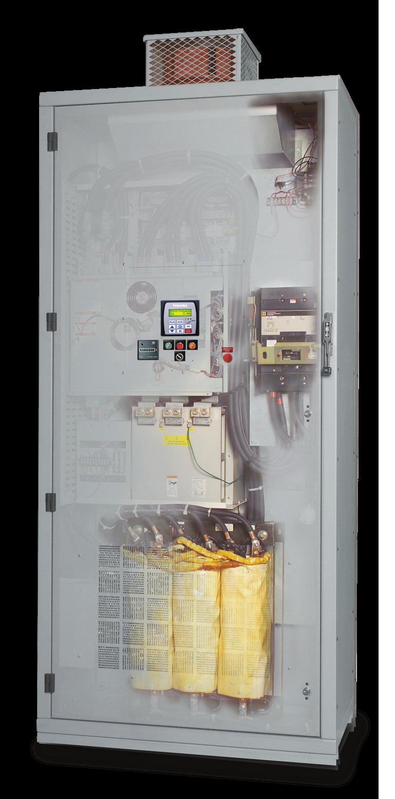 Toshiba QX7 The Toshiba QX7 adjustable speed drive is designed for HVAC applications where harmonic content is critical to the power grid.