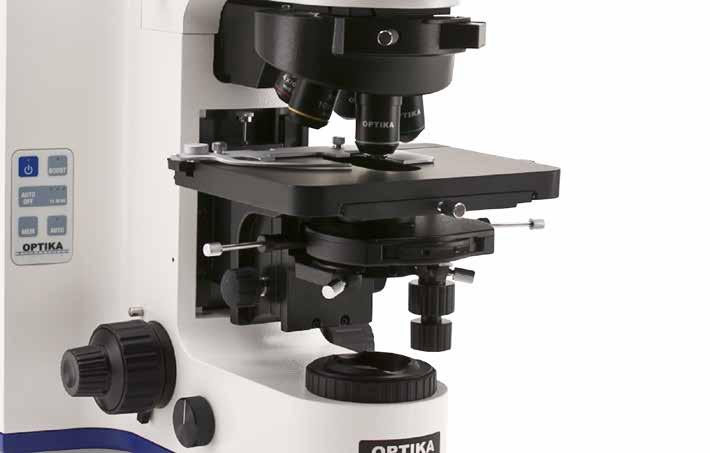 OPTIKA LABORATORY microscopes B-380 SERIES - Upright laboratory microscopes page 69 B-500 SERIES - High quality upright laboratory microscopes page 77 B-800 SERIES - Research microscopes page 87