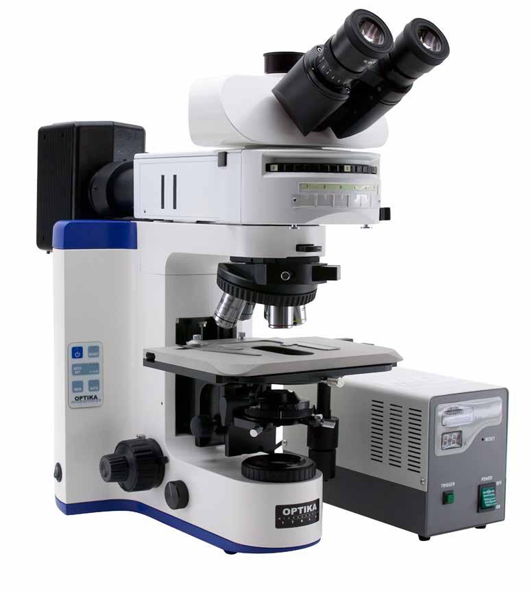 Upright and inverted epi-fluorescence microscopes FLUO OPTIKA B-383LD1 / B-383LD2 / B-383FL / B-500TiFL / XDS-2FL / XDS-3FL / I