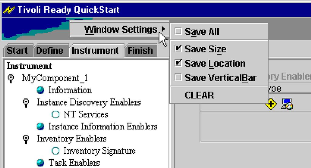 module, you can still traverse the QuickStart wizard dialogs and even save your session while you have incomplete or incorrect information in one or more fields.