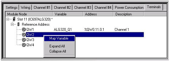 5.4.4.2 I/O Variables An I/O variable is a symbolic variable that is mapped to a terminal in the hardware configuration for individual modules.