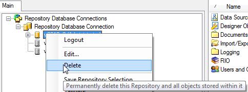 Restoring Repository Once the new repository is created, you will restore from your prior version s production repository.