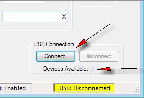 available then open the USB port by clicking the