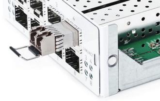 Single-mode fiberglas cover a distance of approximately 10 km Note: The SFP+ ports of the Sophos FleXi Port modules are dual-rate capable supporting both 1GbE and 10GbE speeds when using appropriate