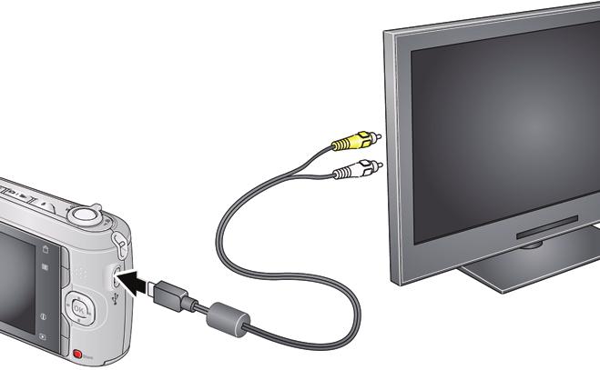 Displaying pictures/videos on a television Reviewing and editing You can display pictures/videos on a television, computer monitor, or any device equipped with a video input.