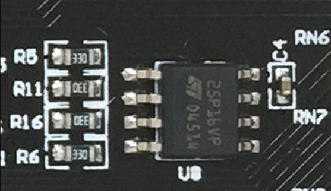 Figure 28. SPI Flash Circuit Figure 29. SPI Flash on board Tab2.