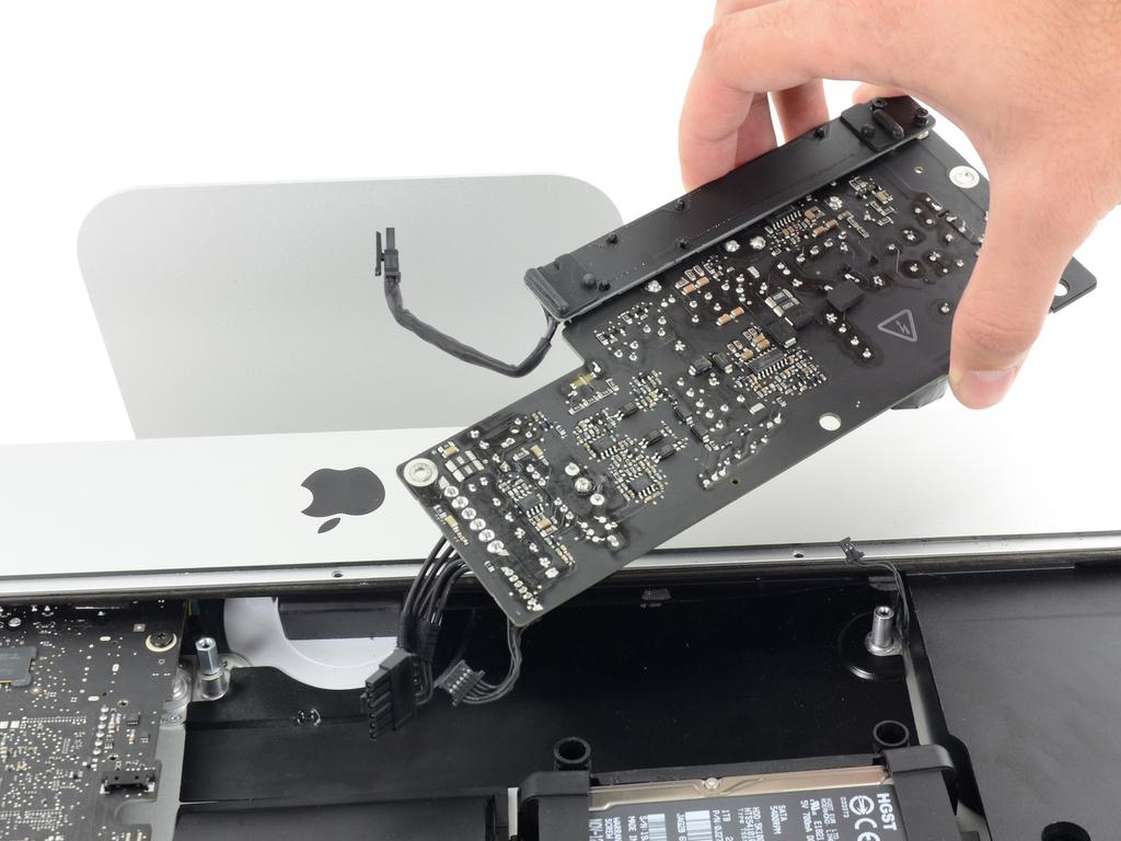 Step 37 Remove the power supply from the imac.