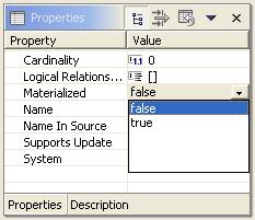 Creating and Editing Meta Objects Manipulating Meta Objects 4. Note that some properties are read-only; you cannot select or modify all properties.