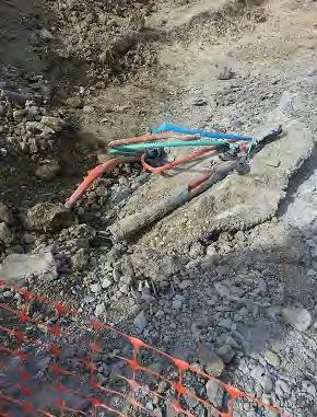 Dedicated Fiber Network Damage from excavation with active
