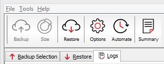Icon legend On the Backup Selection and Restore tabs, each file and folder is displayed with an associated icon. The colour of the icon indicates the file or folder s backup selection status.