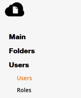Overview of users This screen displays the main information relating to all users who have an account on your Flexible