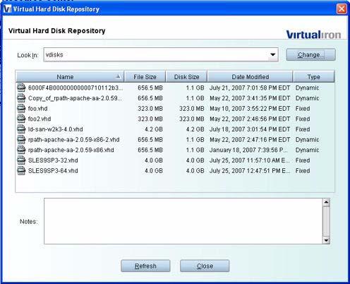CONFIGURING AND MANAGING STORAGE VHD Repository..... Figure 67.
