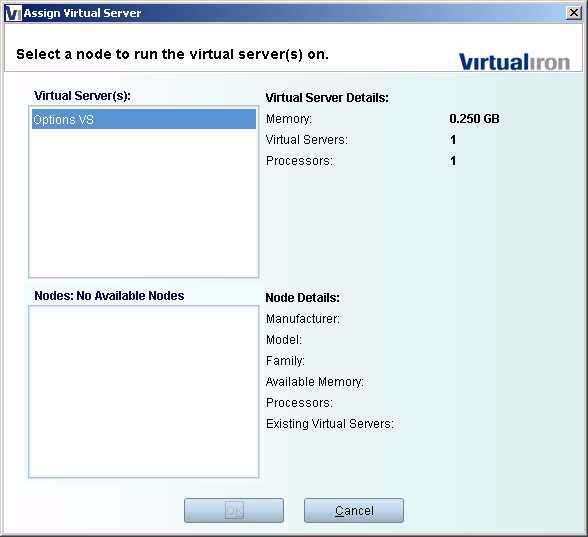 Chapter 6 CREATING AND CONFIGURING VIRTUAL SERVERS Moving Virtual Servers and Nodes Figure 126.