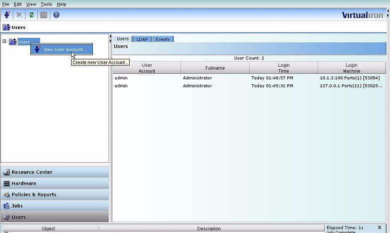 PERFORMING ADMINISTRATIVE TASKS Configuring User Accounts..... Figure 143.