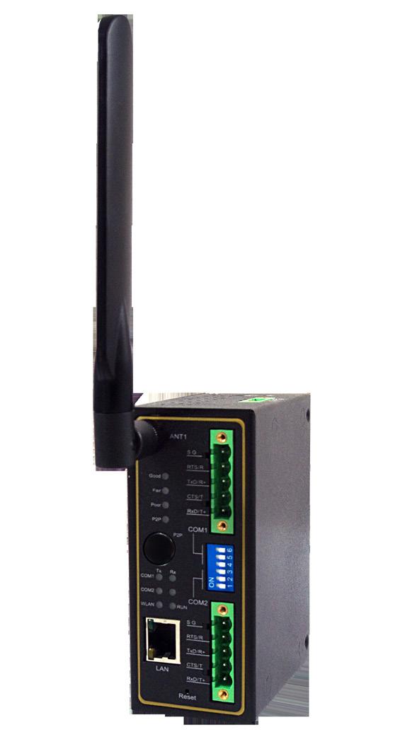 MW550C/0C Industrial Wireless Modbus Gateway will provide you a flexible platform to convert bi-directionally Modbus RTU/ASCII/ TCP trough wired and wireless Ethernet