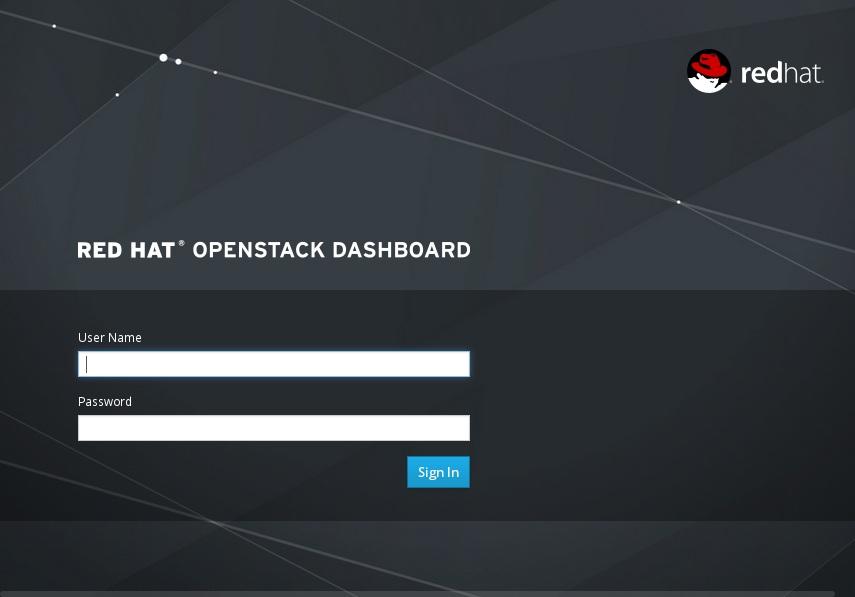 Red Hat OpenStack Platform 9 Introduction to the OpenStack Dashboard CHAPTER 1.