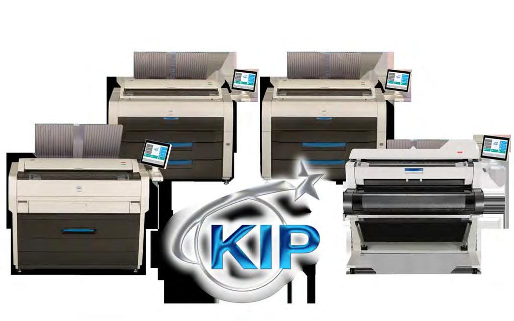 KIP systems print on recycled paper Reduced electrical consumption The Color of