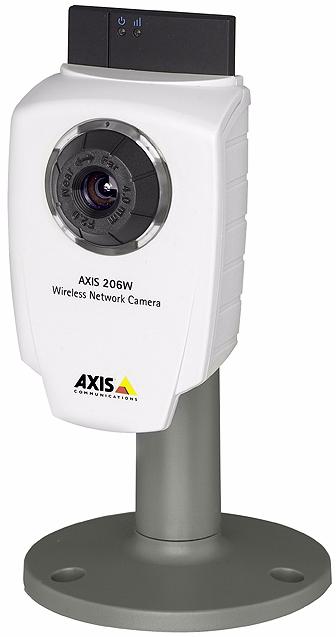 AXIS 206W - Additional Features The AXIS 206W Wireless Network Camera has the following additional features: Built-in wireless module supporting the IEEE 802.
