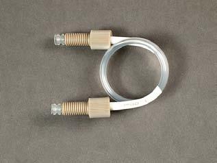 Tubing material: PTFE Includes 2 connectors and 2 ferrules Sample Loop Assy. 0.70mL Sample Loop Assy. 1.00mL Sample Loop Assy. 1.25mL Sample Loop Assy.