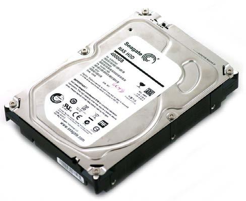 Examples of Storage Devices (continued) 1. Information is saved to the Hard Disk Drive (HDD) and remains there ready to be retrieved at some future date.