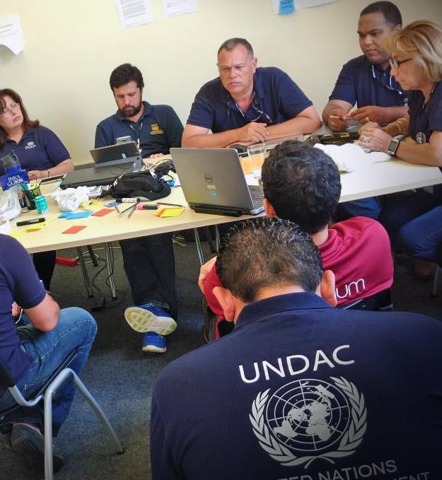 UNDAC System The UNDAC system consists of four components: STAFF Professional and experienced emergency managers and humanitarian experts made available by their respective governments or