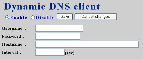 2.5 DynDNS setup Dynamic WAN IP address causes difficulty for inbound connections from remote clients or IP PBX systems.