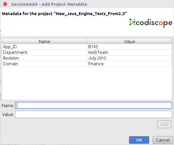 June 2016 Page 20 of 24 5 Project Metadata Project metadata is a feature that allows you to tag your projects with additional information that is meaningful for your organization.