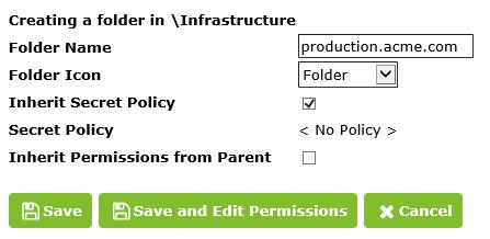 If you wish to create a subfolder, select the parent folder from the folder tree before clicking New.
